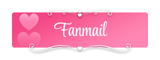 Fanmail Panel from Cute Pink Panels Theme.